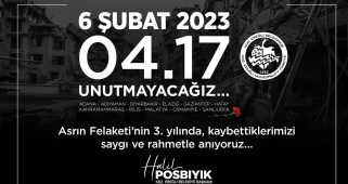 Ereğli’de 6 Şubat Deprem Şehitleri Anılıyor