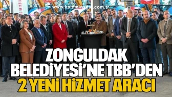 Zonguldak Belediyesi’ne TBB’DEN 2 Yeni Hizmet Aracı