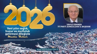 Yavuz Erkmen yeni yılı kutladı