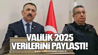 Valilik 2025 Verilerini Paylaştı!