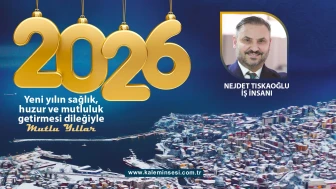 Nejdet Tıskaoğlu yeni yılı kutladı