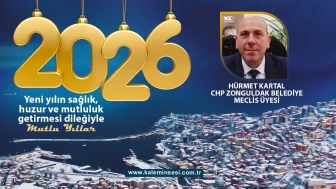 Hürmet Kartal yeni yılı kutladı