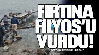 Fırtına Filyos’u Vurdu!