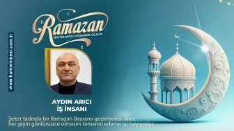 Aydın Arıcı Ramazan bayramını kutladı