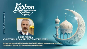 Fırat Bı̇rkan Kurban bayramını kutladı