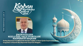 Engin Kızılkan Ramazan bayramını kutladı