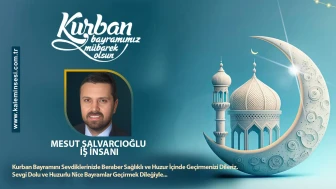 Mesut Şalvarcıoğlu Kurban bayramını kutladı