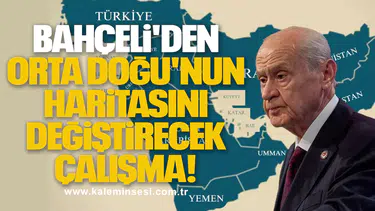 Bahçeli'den Orta Doğu'nun haritasını değiştirecek çalışma: İki ülke birleşsin