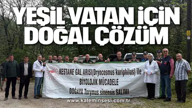 YEŞİL VATAN İÇİN DOĞAL ÇÖZÜM