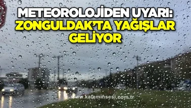Meteorolojiden Uyarı: Zonguldak’ta Yağışlar Geliyor