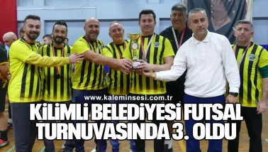Kilimli Belediyesi Futsal Turnuvasında 3. Oldu