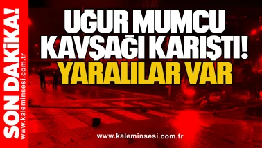 Uğur Mumcu kavşağı karıştı: Yaralılar var