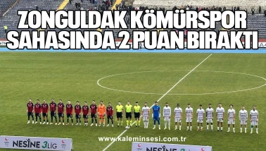 ZONGULDAKSPOR 1 PUANA RAZI OLDU