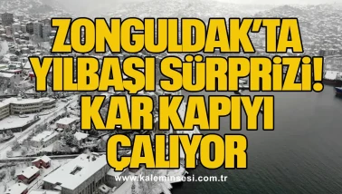 Zonguldak’ta Yılbaşı Sürprizi! Kar Kapıyı  Çalıyor