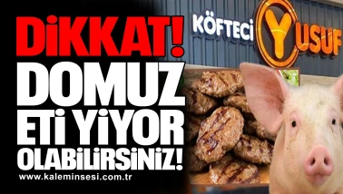 Domuz Eti Yiyor Olabilirsiniz!