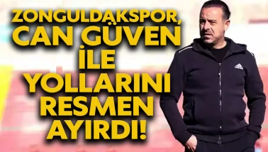 Zonguldakspor, Can Güven İle Yollarını Resmen Ayırdı!