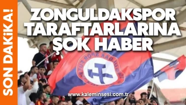 Zonguldakspor taraftarlarına şok haber!