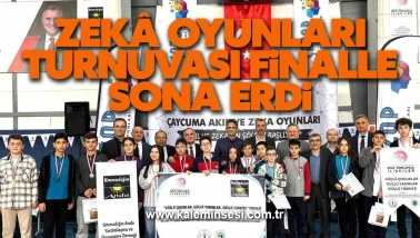 Zekâ Oyunları Turnuvası finalle sona erdi