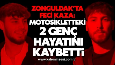 Zonguldak’ta Feci Kaza: Motosikletteki 2 Genç Hayatını Kaybetti