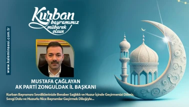 Mustafa Çağlayan Kurban bayramını kutladı