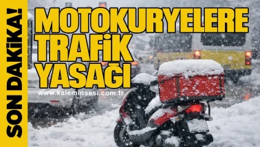 Zonguldak’ta motokuryelere 1 gün trafik yasağı