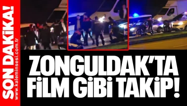Zonguldak’ta Film Gibi Takip!