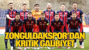 Zonguldakspor’dan kritik galibiyet