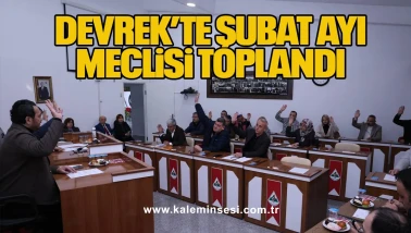 Devrek’te Şubat Ayı Meclisi Toplandı