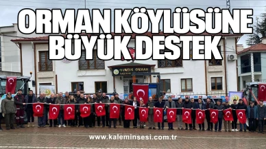 Zonguldak Orman Bölge Müdürlüğü’nden Orman Köylüsüne Büyük Destek