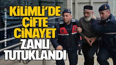 Kilimli’de çifte cinayet: Zanlı çıkarıldığı mahkemece tutuklandı