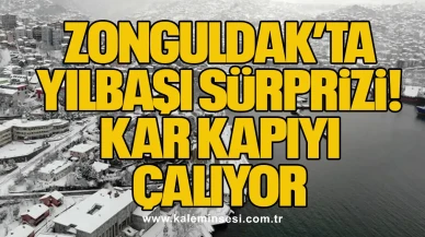 Zonguldak’ta Yılbaşı Sürprizi! Kar Kapıyı  Çalıyor