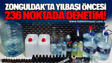 Zonguldak’ta Yılbaşı Öncesi 236 Noktada Denetim!