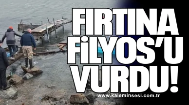 Fırtına Filyos’u Vurdu!