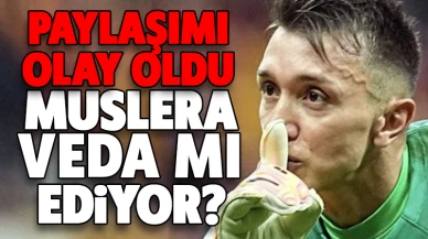 Muslera veda mı ediyor?