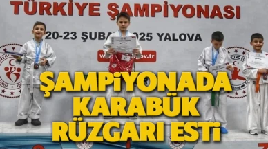 Wushu Kung Fu Türkiye Şampiyonası’nda Karabük rüzgarı esti