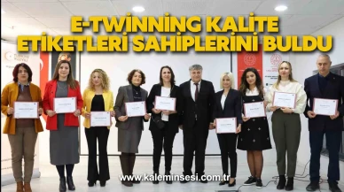 2022 Yılı E-Twinning kalite etiketleri sahiplerini buldu