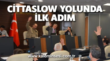 Cittaslow yolunda ilk adım