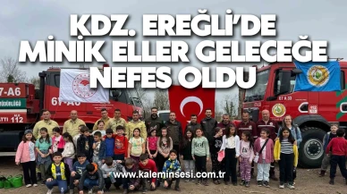 Kdz. Ereğli’de minik eller geleceğe nefes oldu