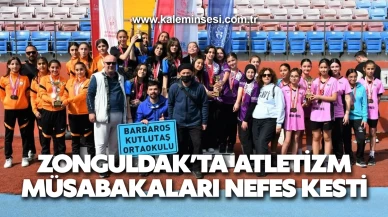 Zonguldak’ta Atletizm Müsabakaları Nefes Kesti