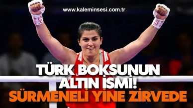 Türk Boksunun Altın İsmi! Sürmeneli Yine Zirvede
