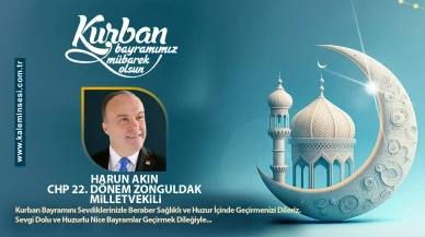 Harun Akın Kurban bayramını kutladı