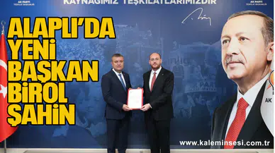 AK PARTİ ALAPLI BİROL ŞAHİN'E EMANET