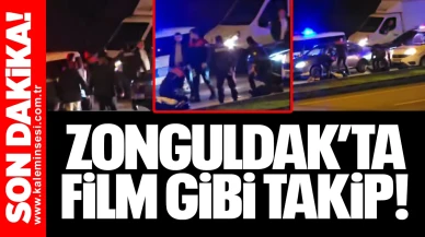 Zonguldak’ta Film Gibi Takip!