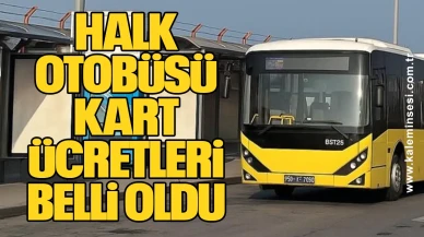 Zonguldak’ta Halk Otobüsü Kart Ücretleri Belli Oldu