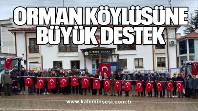 Zonguldak Orman Bölge Müdürlüğü’nden Orman Köylüsüne Büyük Destek