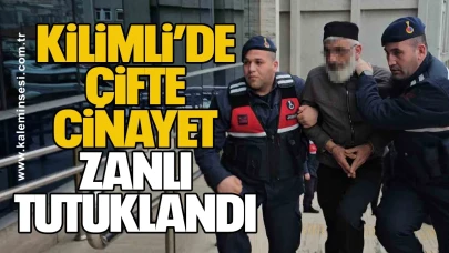 Kilimli’de çifte cinayet: Zanlı çıkarıldığı mahkemece tutuklandı