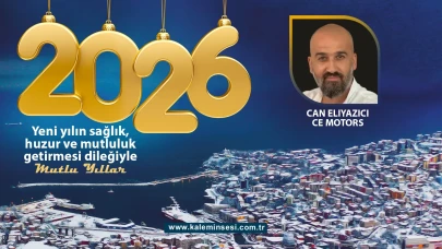 Can Eliyazıcı yeni yılı kutladı