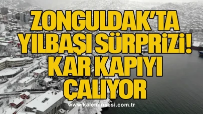 Zonguldak’ta Yılbaşı Sürprizi! Kar Kapıyı  Çalıyor