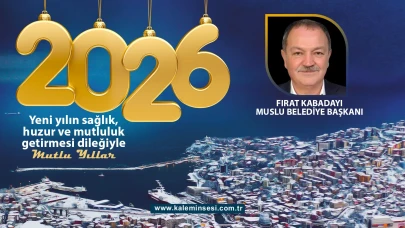 Fırat Kabadayı yeni yılı kutladı