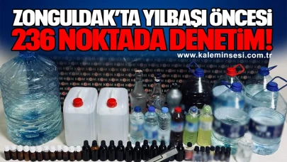 Zonguldak’ta Yılbaşı Öncesi 236 Noktada Denetim!